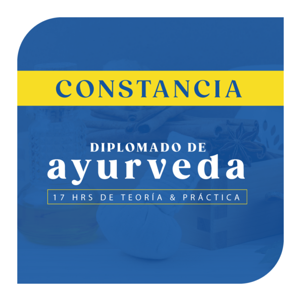 constancia participación en diplomado de ayurveda